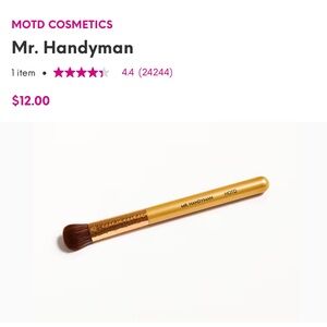 NWT Ipsy MOTD Mr. Handyman Makeup Brush
